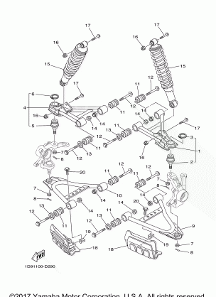 FRONT SUSPENSION WHEEL