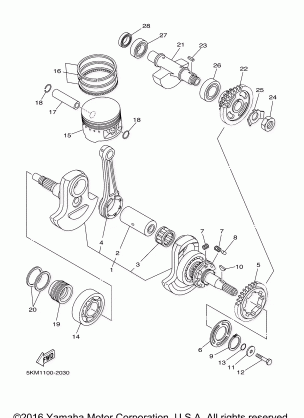 CRANKSHAFT PISTON