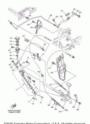 REAR MASTER CYLINDER