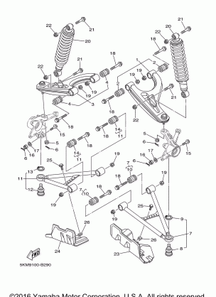 FRONT SUSPENSION WHEEL