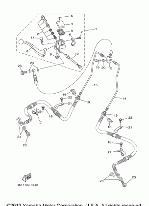 FRONT MASTER CYLINDER