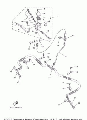 FRONT MASTER CYLINDER