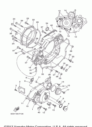 CRANKCASE COVER 1