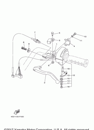 HANDLE SWITCH LEVER