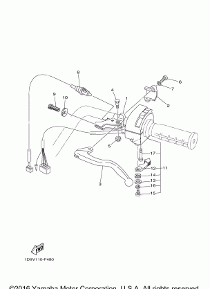 HANDLE SWITCH LEVER