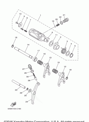 SHIFT CAM FORK