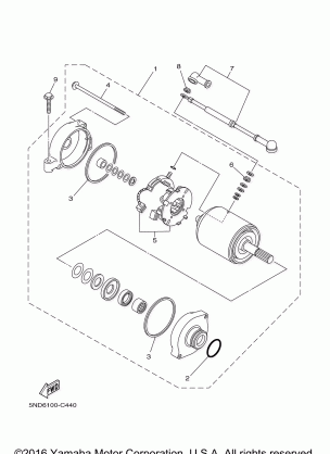 STARTING MOTOR