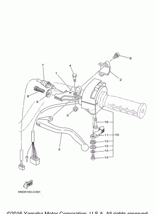 HANDLE SWITCH LEVER