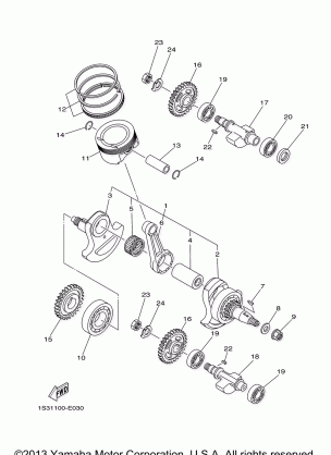 CRANKSHAFT PISTON