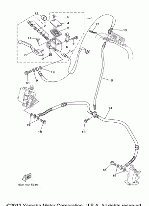 FRONT MASTER CYLINDER