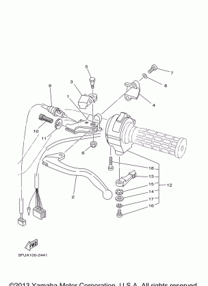 HANDLE SWITCH LEVER