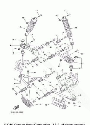 FRONT SUSPENSION WHEEL