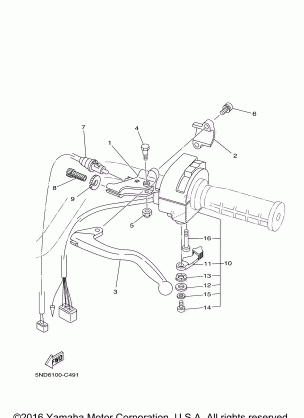 HANDLE SWITCH LEVER