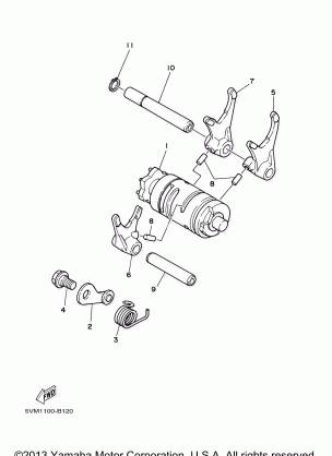 SHIFT CAM FORK