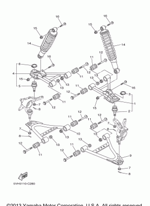 FRONT SUSPENSION WHEEL