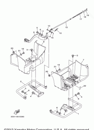 STAND FOOTREST