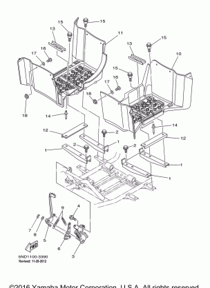 STAND FOOTREST