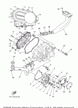 CRANKCASE COVER 1