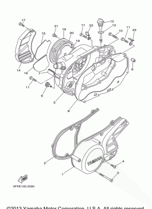 CRANKCASE COVER 1