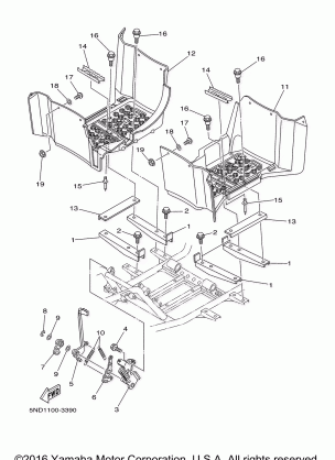 STAND FOOTREST