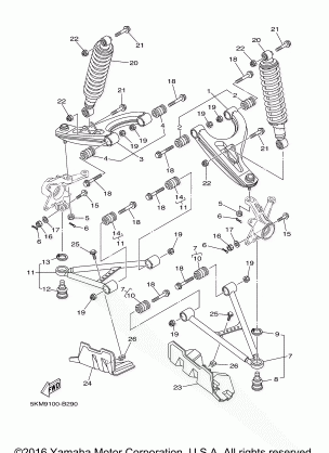 FRONT SUSPENSION WHEEL