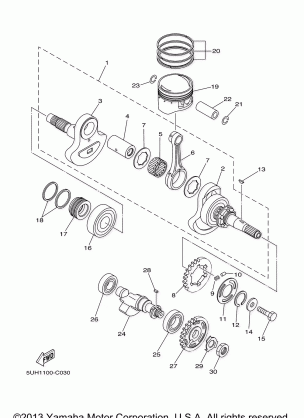 CRANKSHAFT PISTON