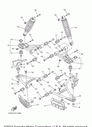 FRONT SUSPENSION WHEEL