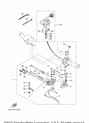 HANDLE SWITCH LEVER