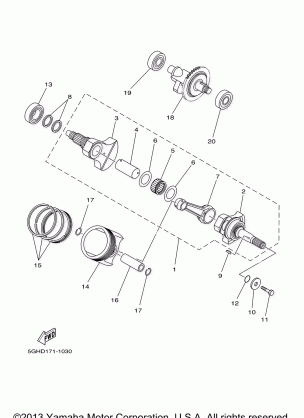 CRANKSHAFT PISTON