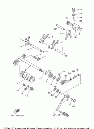 SHIFT CAM FORK