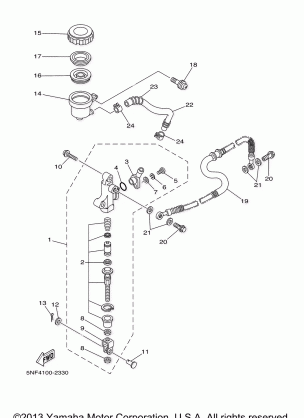 REAR MASTER CYLINDER