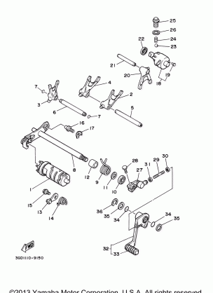 SHIFT CAM FORK