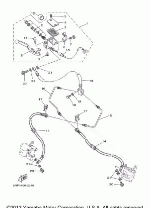 FRONT MASTER CYLINDER