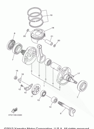 CRANKSHAFT PISTON