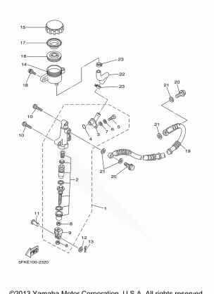 REAR MASTER CYLINDER