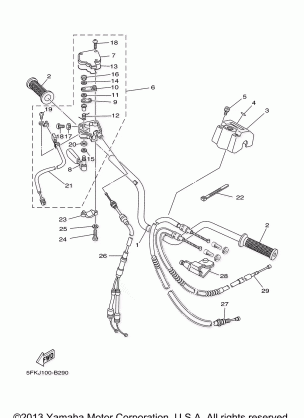 STEERING HANDLE & CABLE