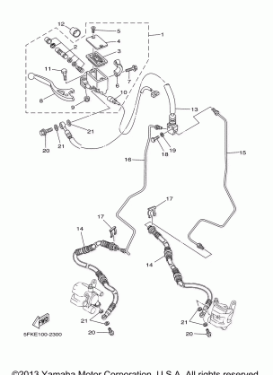 FRONT MASTER CYLINDER