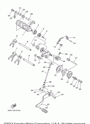 SHIFT CAM FORK