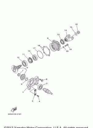 MIDDLE DRIVE GEAR