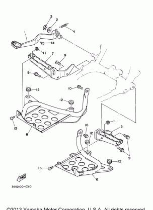 STAND FOOTREST