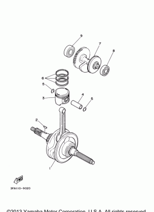 CRANKSHAFT PISTON