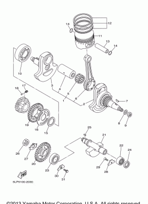 CRANKSHAFT PISTON