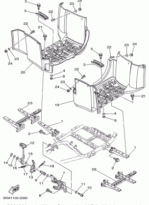 STAND FOOTREST