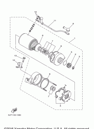 STARTING MOTOR