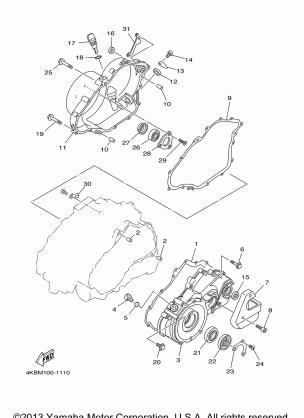 CRANKCASE COVER 1