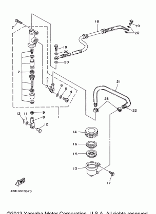 REAR MASTER CYLINDER