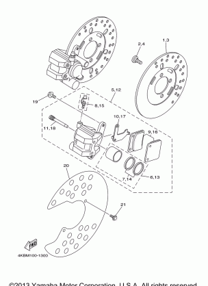 FRONT BRAKE CALIPER