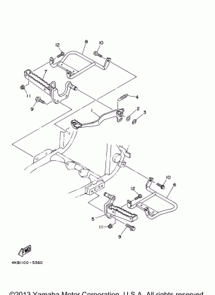 STAND FOOTREST