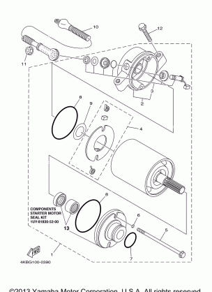 STARTING MOTOR