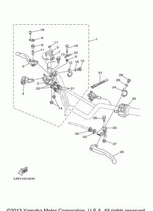 HANDLE SWITCH LEVER